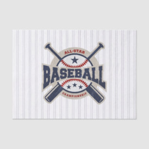 Papel De Seda Equipe de Todos os Astros do Beisebol Festa de Ani