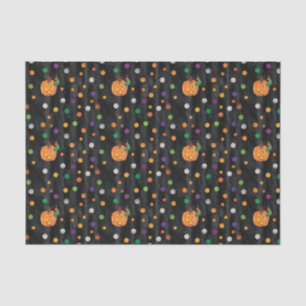 Papel De Seda Eric Carle Padrão de Bolinhas de Halloween