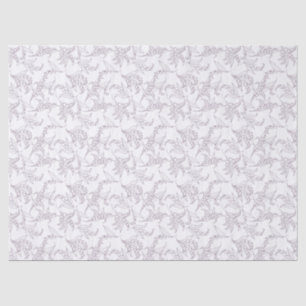 Papel De Seda Esboços malva do Lírio---Vale no teste padrão