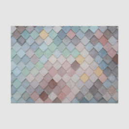 Papel De Seda Escamas Arco-íris