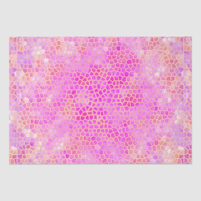 Papel De Seda Esconder Dinossauro Rosa (Frente )