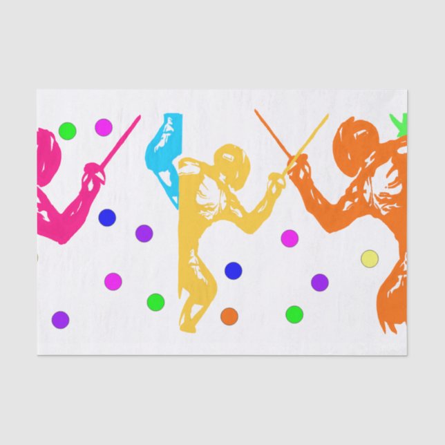 PAPEL DE SEDA ESGRIMA (Frente )
