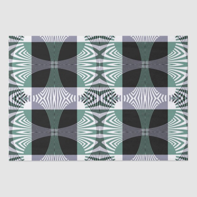 Papel De Seda Espelhamento infinito do Shine Mandala de Vidro Qu (Frente )