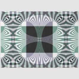 Papel De Seda Espelhamento infinito do Shine Mandala de Vidro Qu