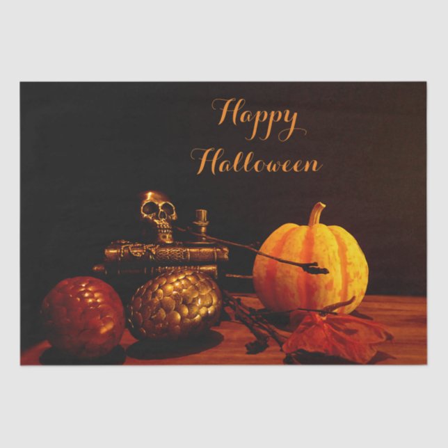 Papel De Seda Espírito do outono - Vida Estática (Frente )