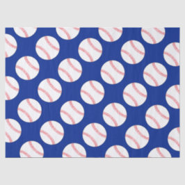 Papel De Seda Esporte Personalizado do Partido Baseball