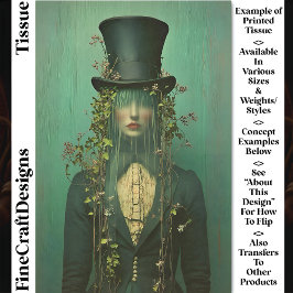 Papel De Seda Esposa Eetérea Em Véu, Olhos Obscutiram Desligamen