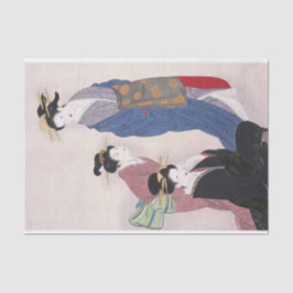 Papel De Seda Esposas de Merchants por Yamaguchi Soken