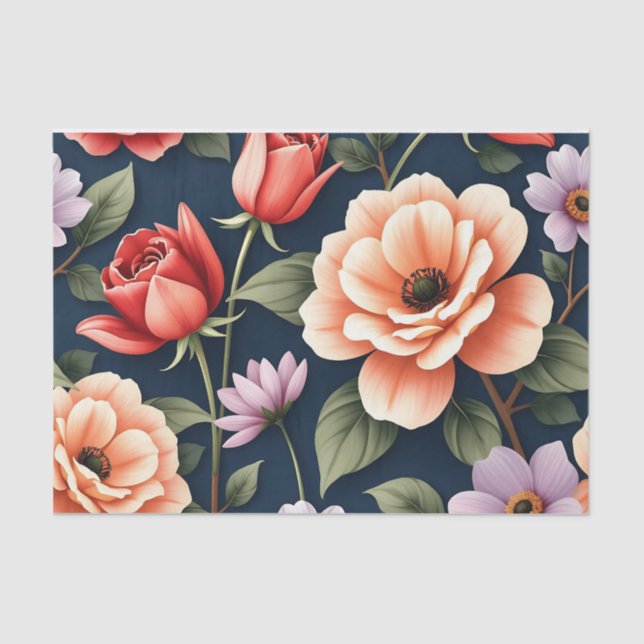 Papel De Seda Espresso Elegance: Quebra perfeita no café (Frente )