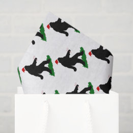 Papel De Seda Esquadrão de Natal - Esmagando com Canas Doces