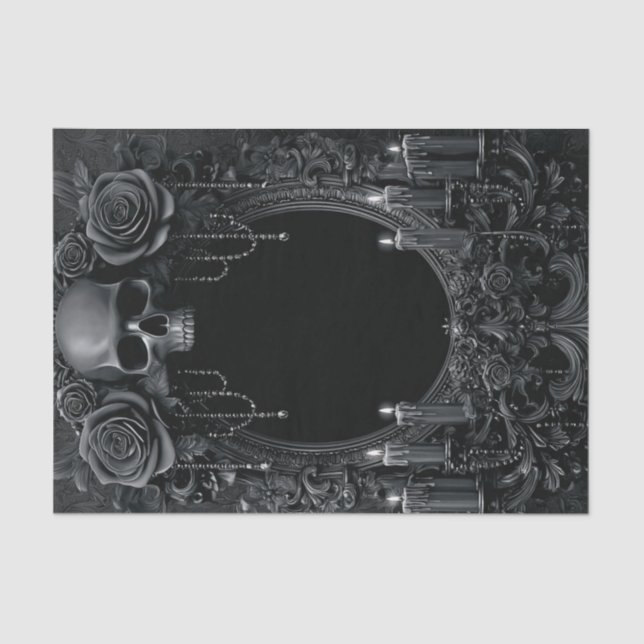 Papel De Seda Esqueleto Lyfe3 (Frente )