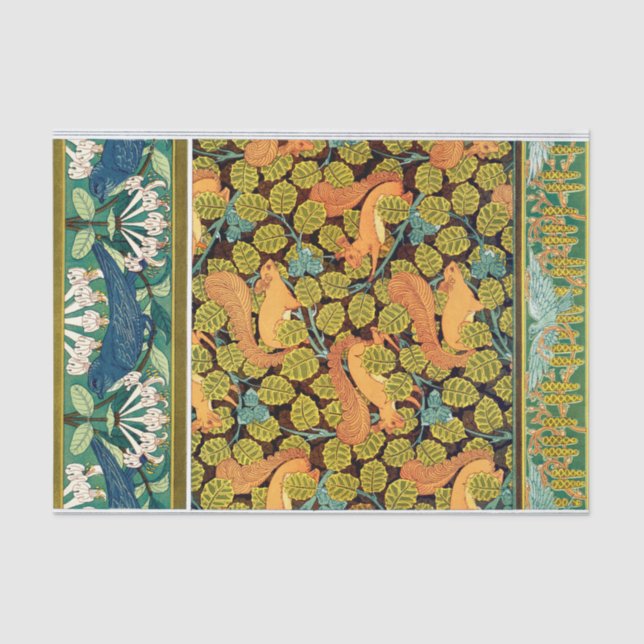 Papel De Seda Esquilos (Frente )