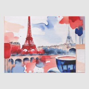 Papel De Seda Estabilizador de Aquarela Parisiense