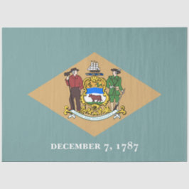 Papel De Seda Estado de bandeira de Delaware (DE, EUA)