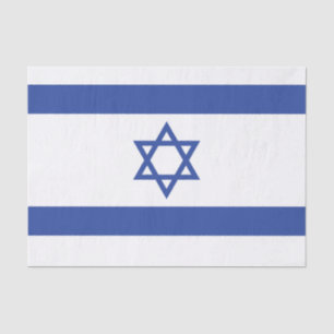 Papel De Seda Estado de Israel Bandeira, Estrela do Judaísmo Dav