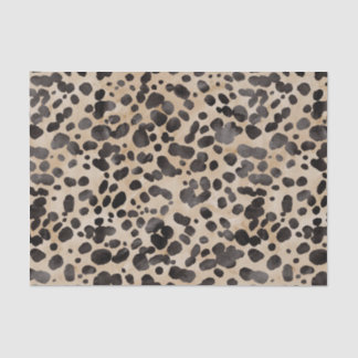 Papel De Seda Estampa de leopardo chique