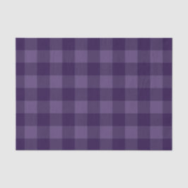 Papel De Seda Estampa Xadrez em Tarte Tonalidade Roxa da Ameixa