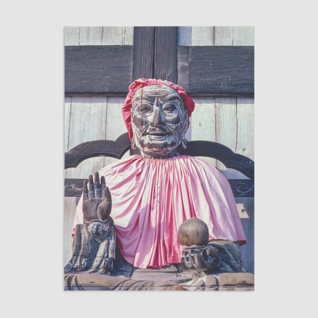 Papel De Seda Estátua budista Pindola Bharadvaja - Nara, Japão (Criador carregado)