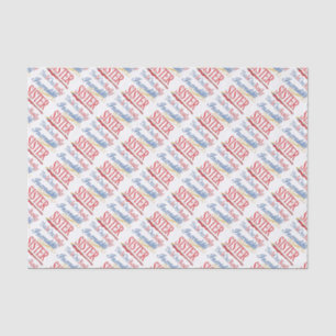 Papel De Seda Este é um presente realmente incrível da irmã