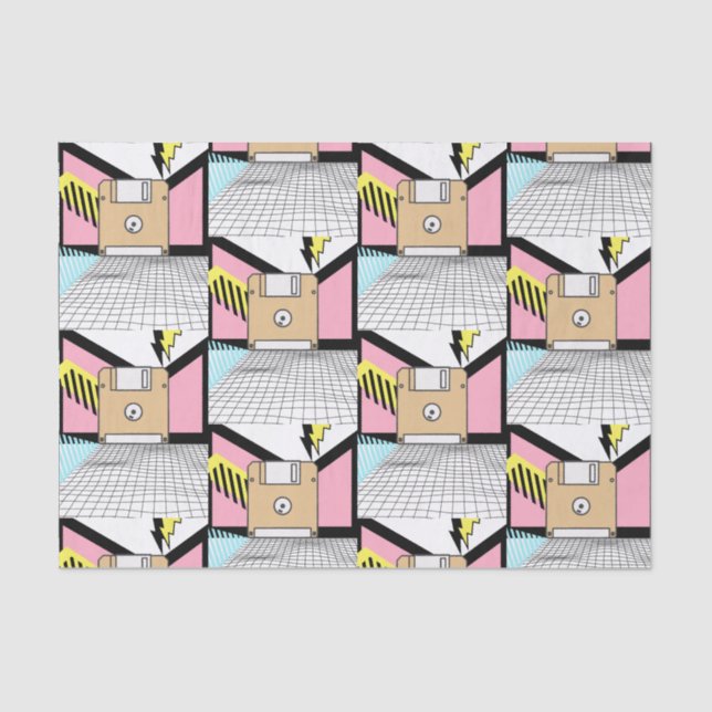 Papel De Seda estilo 80s (Frente )