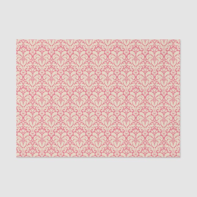 Papel De Seda Estilo barroco damask background 2 (Frente )