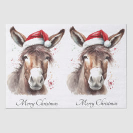 Papel De Seda Estilo de Embalagem de Natal Rancho Rústico