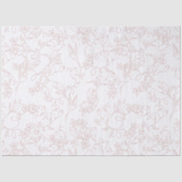 Papel De Seda Estilo de Embalagem Feminina Pink Allure Blush