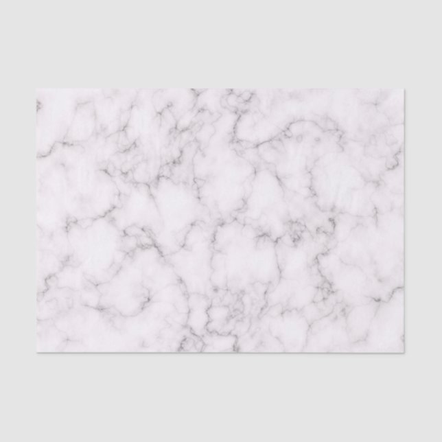 Papel De Seda Estilo de mármore elegante (Frente )