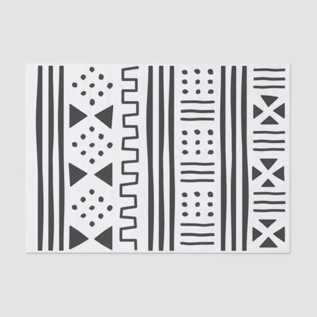 Papel De Seda Estilo de Mudprint (Frente )