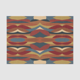 Papel De Seda Estilo de Vidro Geométrico Opaco Abstrato