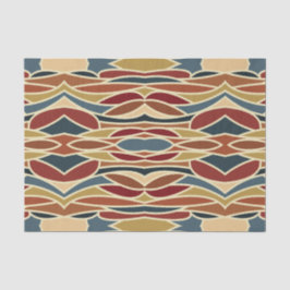 Papel De Seda Estilo de Vidro Geométrico Opaco Design