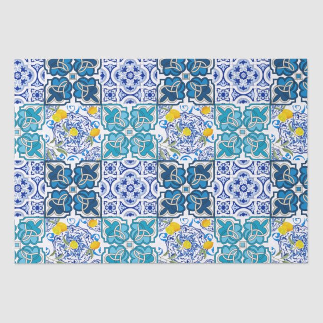 Papel De Seda estilo italiano, vibrante           (Frente )