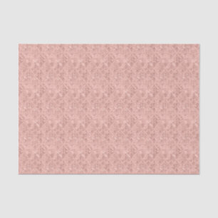 Papel De Seda Estilo Vitoriano Rosa Dusty Damask Decoupage de Lu