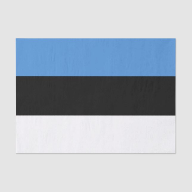 Papel De Seda Estonia tissue paper, Estonian Flag tissue paper (Frente )