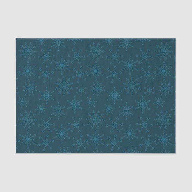Papel De Seda Estrela de David Snowflakes (Frente )