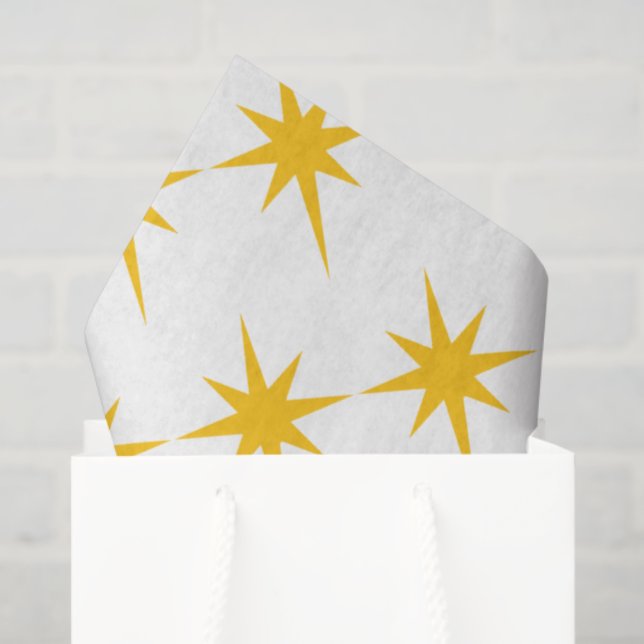 Papel De Seda Estrela de Natal de Bethlehem Padrão Faith Esperan (Sacola de presentes)