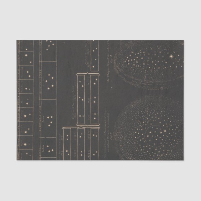 Papel De Seda Estrelas binárias ou dobro (Frente )