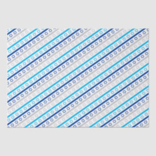 Papel De Seda Estrelas de Davi para o Hanukkah
