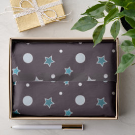 Papel De Seda Estrelas de Natal