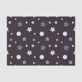 Papel De Seda Estrelas de Natal