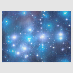 Papel De Seda Estrelas do Universo Azul + suas ideias