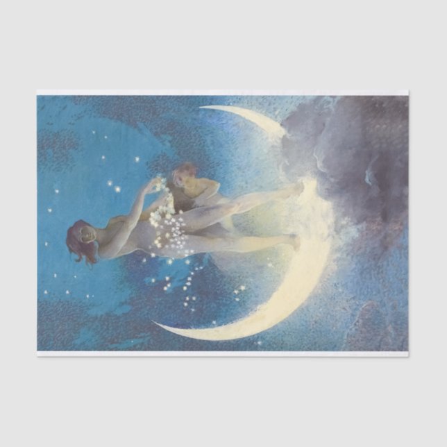 Papel De Seda Estrelas Famosas de Pintura de Primavera (1927) (Frente )