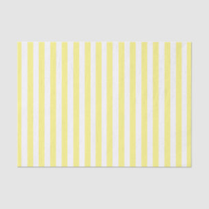 Papel De Seda Estrias Amarelas Amarelas do Pastel Vintage Stripe