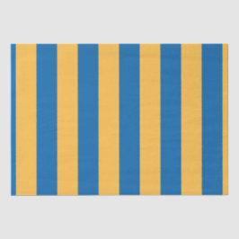 Papel De Seda Estrias Amarelas do Céu Azul e Quente