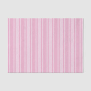 Papel De Seda Estrias de doces cor-de-rosa pálido