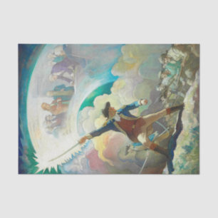 Papel De Seda Ethan Allen, Forerunner da Independência por Wyeth