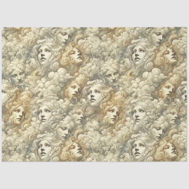 Papel De Seda Ethereal Drift – Gothic Victorian (Frente )