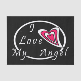 Papel De Seda Eu amo meu Angel