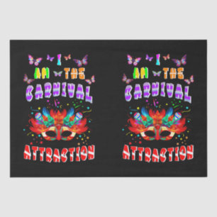Papel De Seda Eu Sou A Atração Do Carnaval
