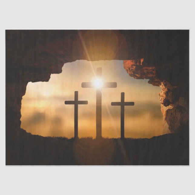 Papel De Seda Eu sou a Luz do Mundo (Frente )